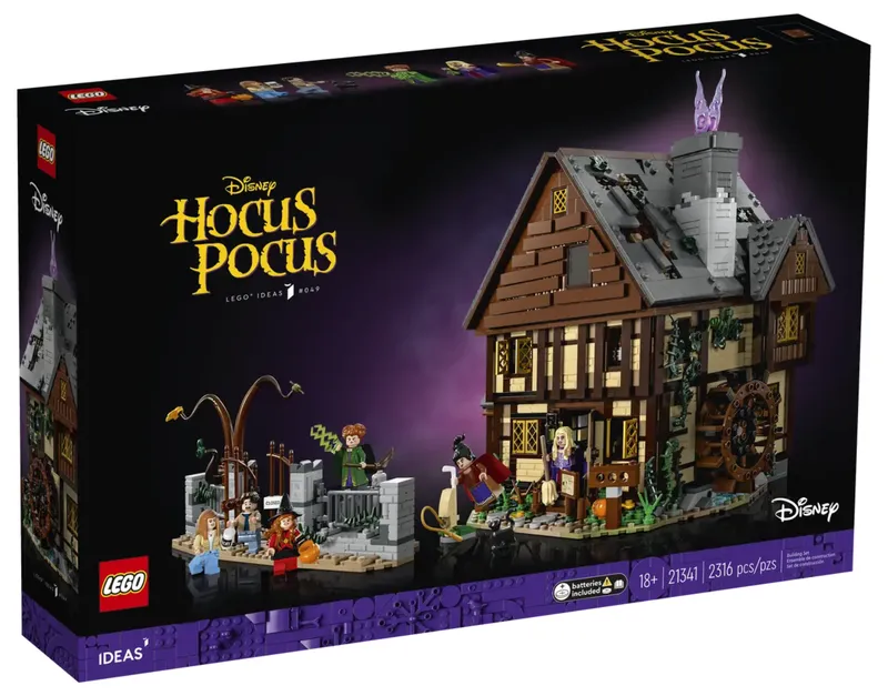 LEGO® Ideas Disney Hocus Pocus: The Sanderson Sisters’ Cottage