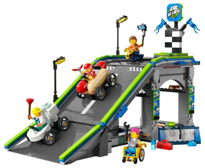 LEGO 60460 No Limits: Race Car Ramp Track - City
