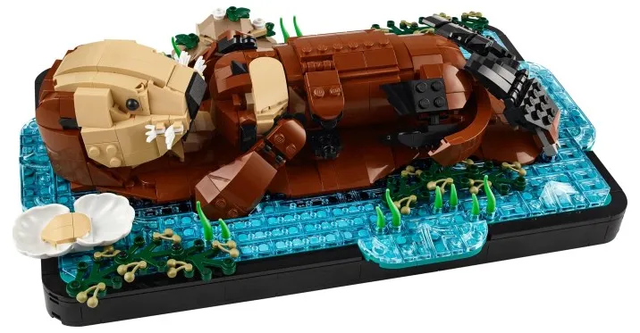 LEGO Floating Sea Otters