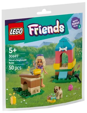 LEGO® Friends™ Novas Doghouse Build