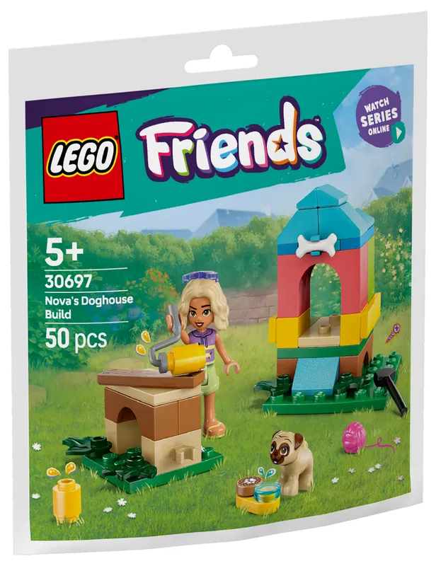 LEGO® Friends™ Novas Doghouse Build