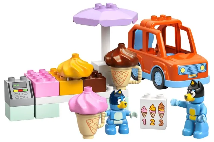 LEGO Ice Cream Trip with Bluey