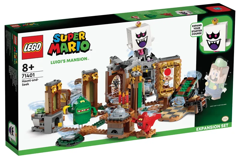LEGO® Super Mario™ Luigi’s Mansion™ Haunt-and-Seek Expansio