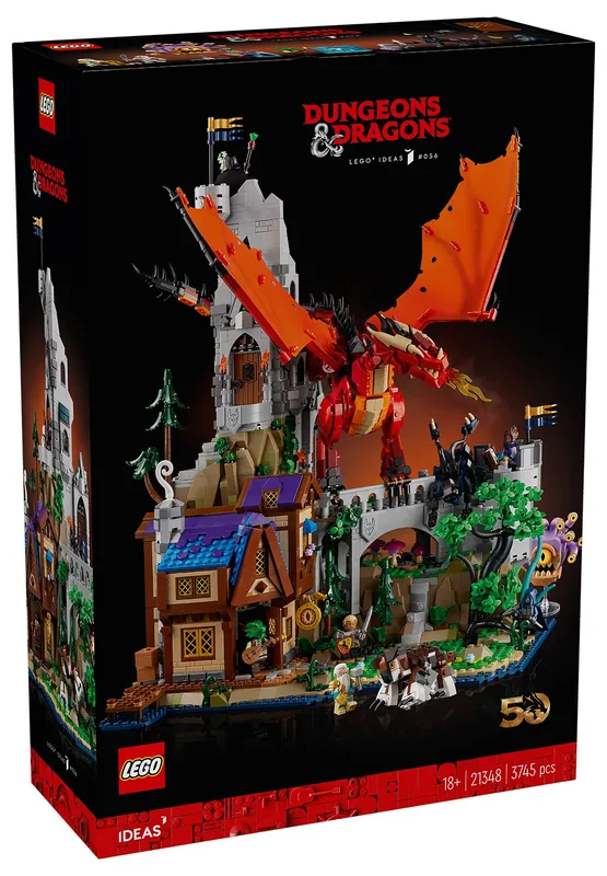 LEGO® Ideas Dungeons & Dragons: Red Dragon’s Tale