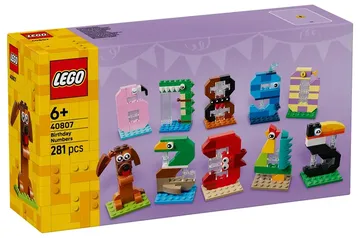 LEGO® Birthday Numbers