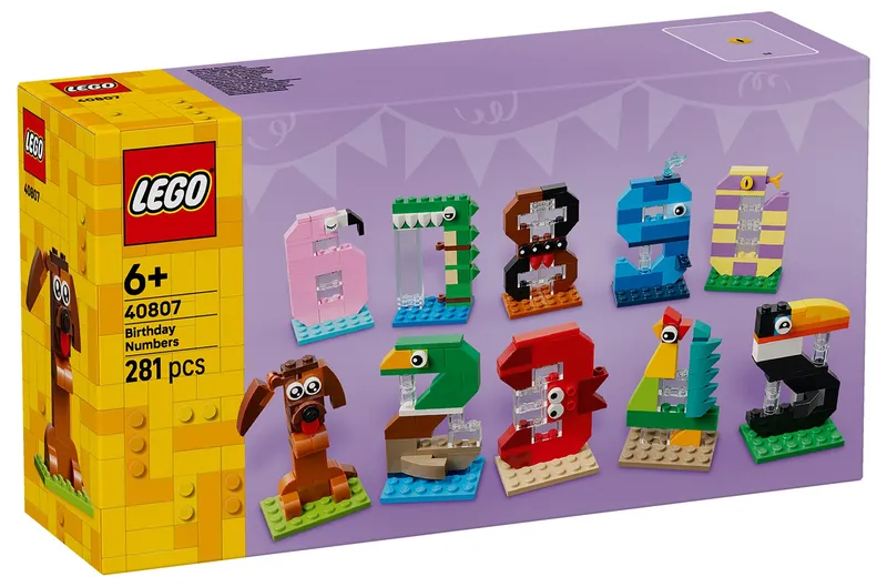 LEGO® Birthday Numbers