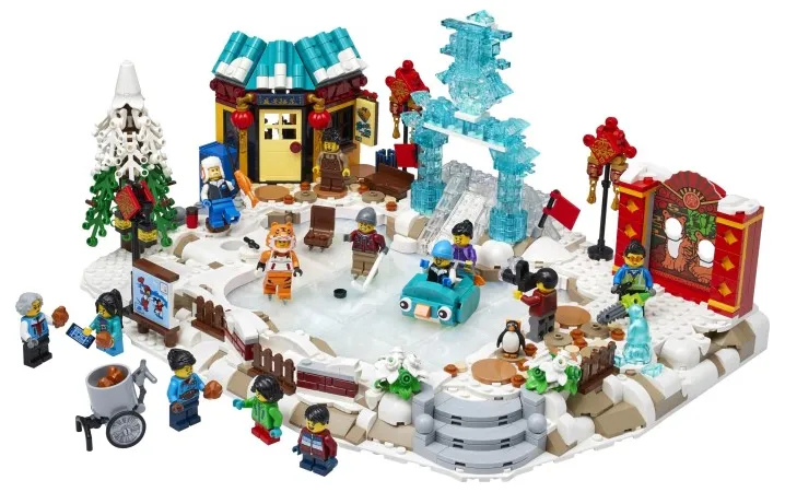LEGO 80109 Lunar New Year Ice Festival - Chinese Traditional Festivals