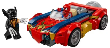 LEGO Spider-Man Car vs. Venomized Wolverine
