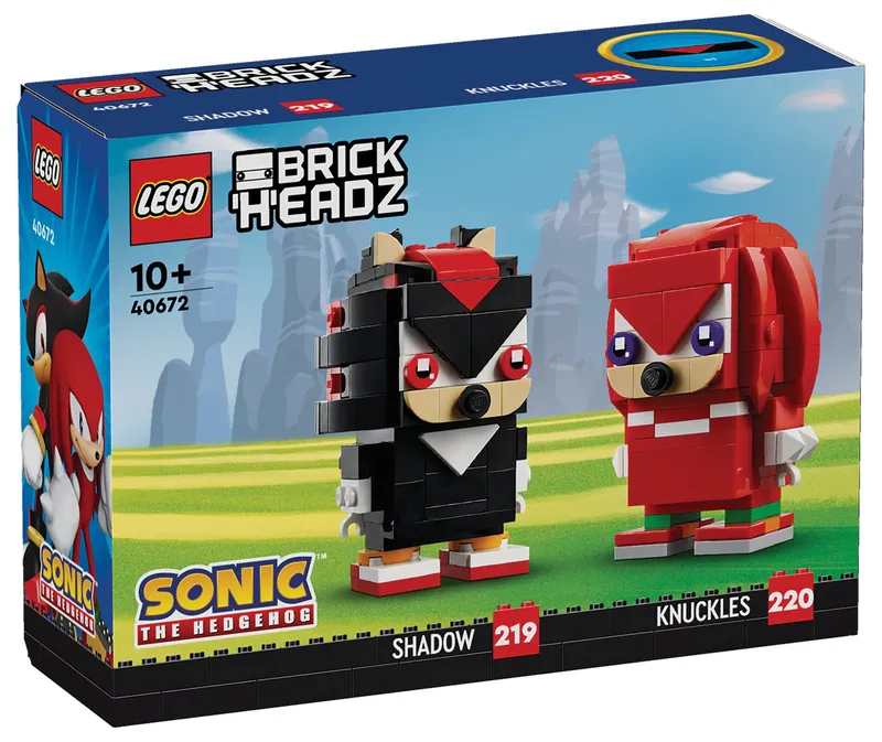 LEGO® BrickHeadz™ Sonic the Hedgehog™: Knuckles & Shadow