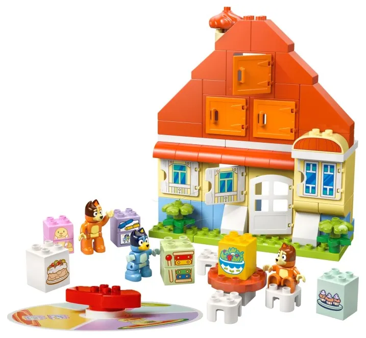 LEGO Bluey's Family House with Memory Game