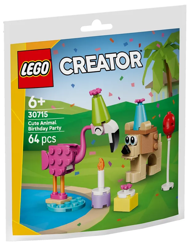 LEGO® Creator 3-in-1 Cute Animal Birthday Party