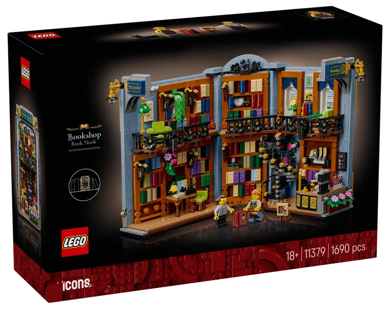 LEGO® Icons Bookshop: Book Nook