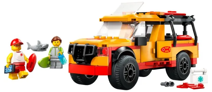 LEGO 60453 Lifeguard Beach Rescue Truck - City