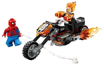 LEGO Spider-Man vs. Ghost Rider Motorcycle