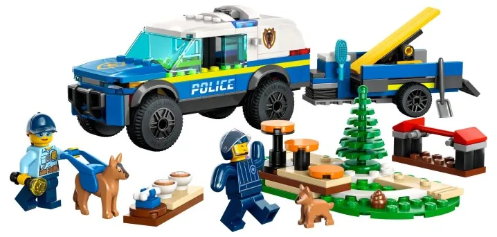 LEGO 60369 Mobile Police Dog Trainin - City
