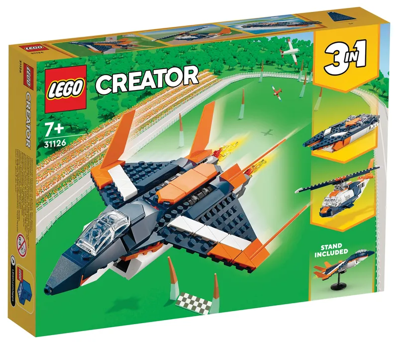 LEGO® Creator 3-in-1 Supersonic-jet