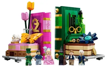 LEGO Glinda & Elphaba Bookends