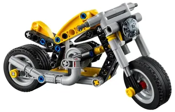 LEGO Yellow Motorcycle