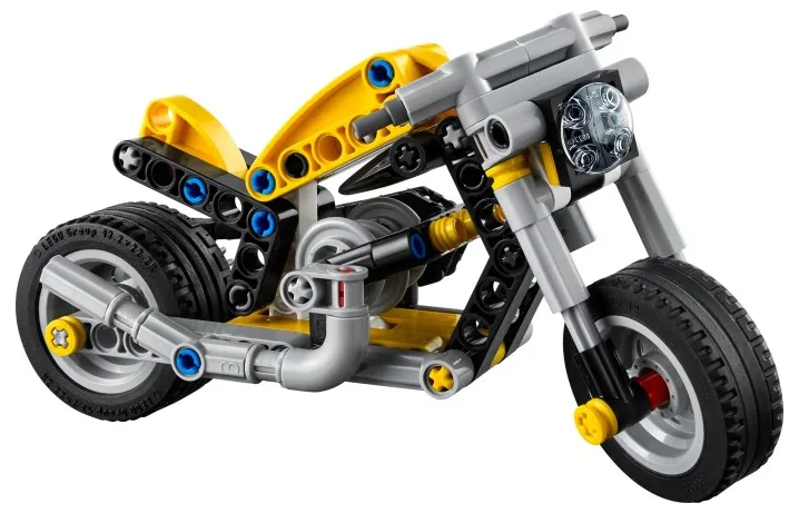 LEGO Yellow Motorcycle