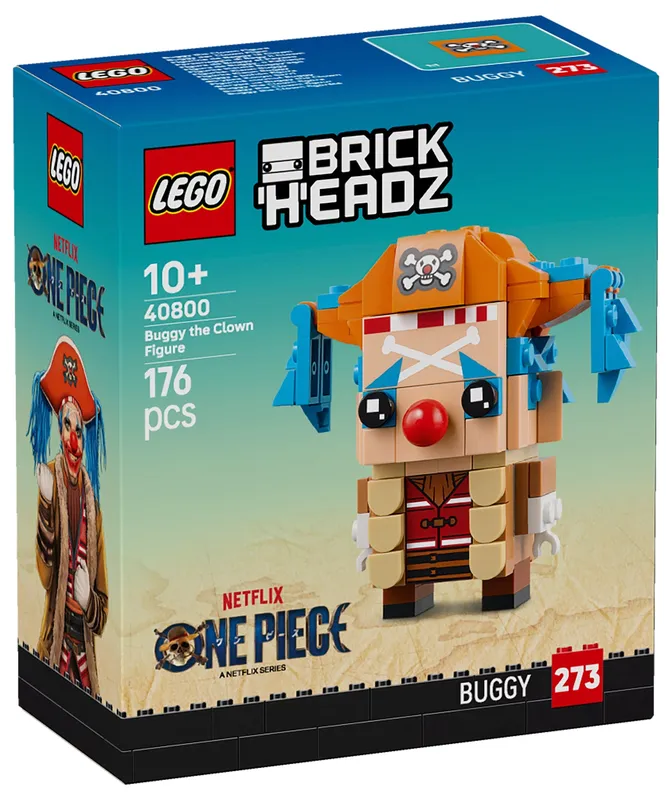 LEGO® BrickHeadz™ Buggy the Clown Figure
