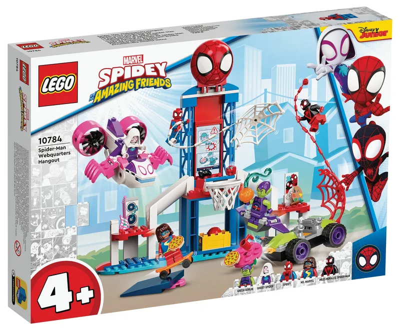 LEGO® Marvel Spidey And His Amazing Friends Spider-Man Webquarters Hangout