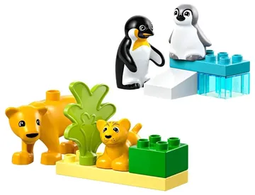 LEGO Wild Animal Families: Penguins & Lions