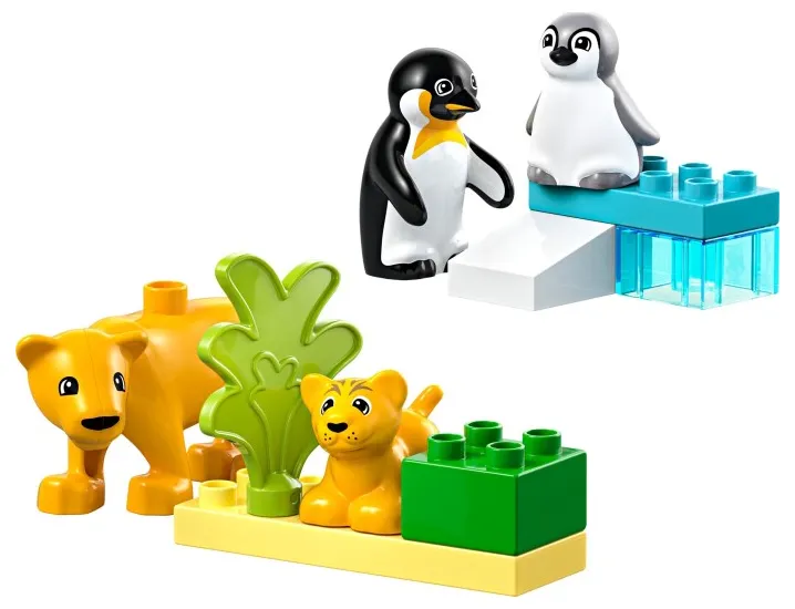 LEGO Wild Animal Families: Penguins & Lions