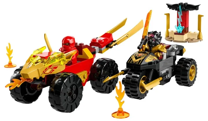 LEGO 71789 Kai and Ras's Car and Bike Battle - Ninjago