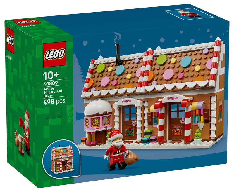 LEGO® Festive Gingerbread House