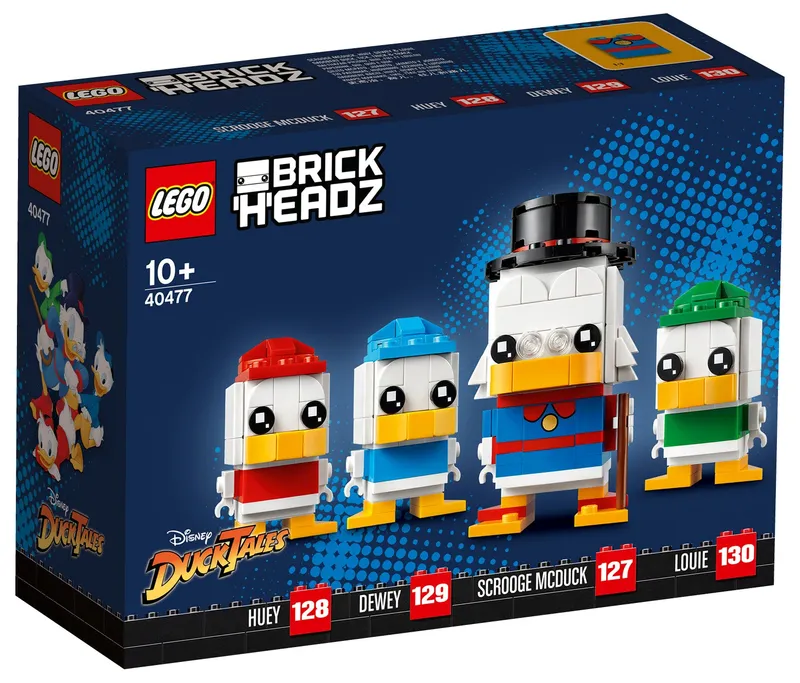 LEGO® BrickHeadz™ Disney Scrooge McDuck, Huey, Dewey & Louie