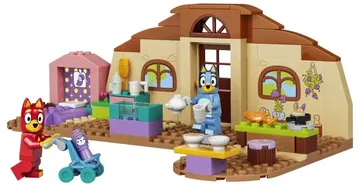 LEGO School with Rusty and Bluey