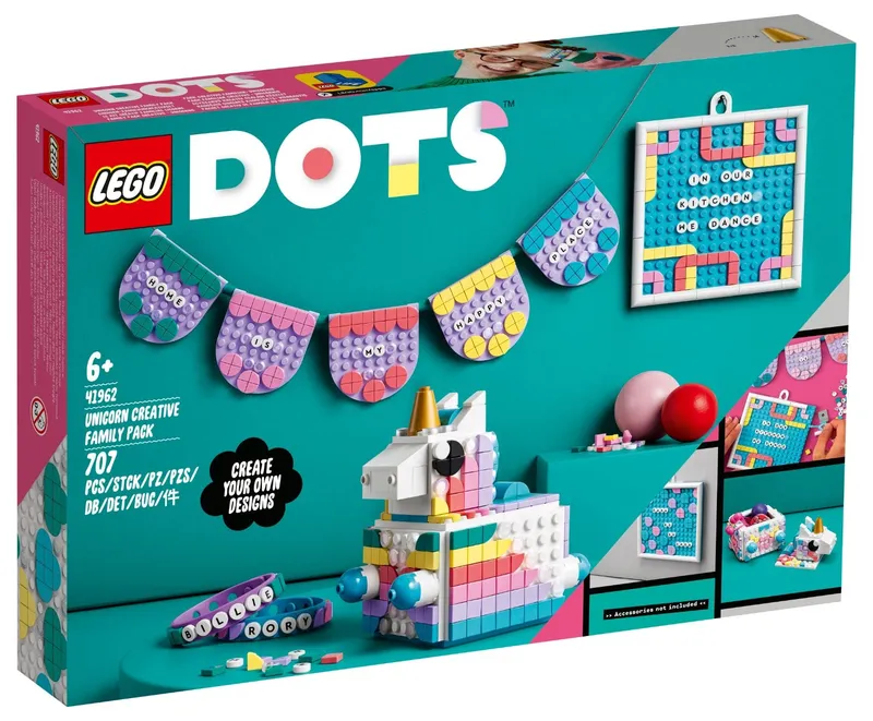 LEGO® DOTS™ Unicorn Creative Family Pack