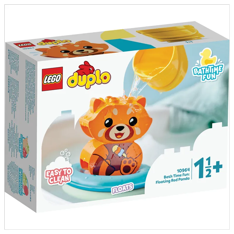 LEGO® DUPLO® My First Bath Time Fun: Floating Red Panda