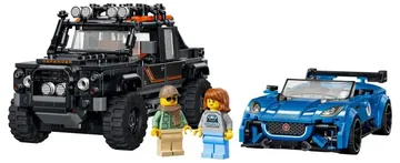 LEGO Jaguar Project 7 & Land Rover Defender