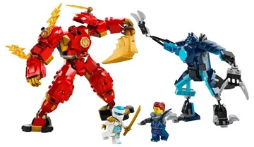 LEGO Kai's Elemental Fire Mech