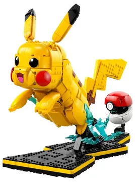 LEGO Pikachu and Poké Ball