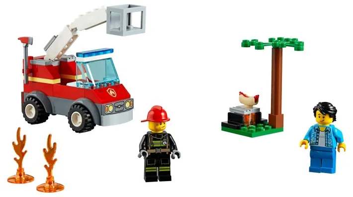LEGO® CITY Barbecue Burn Out