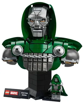 LEGO Doctor Doom Bust