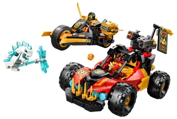 LEGO Kai and Cole's Combiner Vehicles