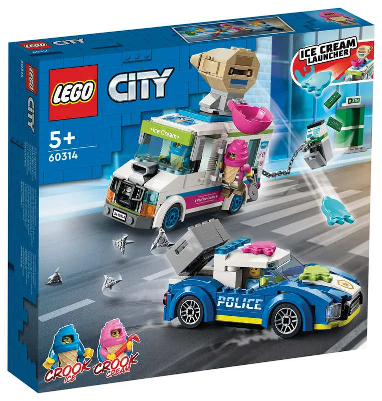 LEGO® City Cream Truck Police Chase