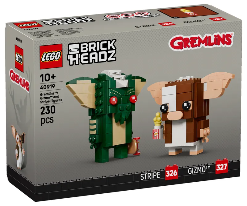 LEGO® BrickHeadz™ Gremlins Gizmo™ and Stripe Figures