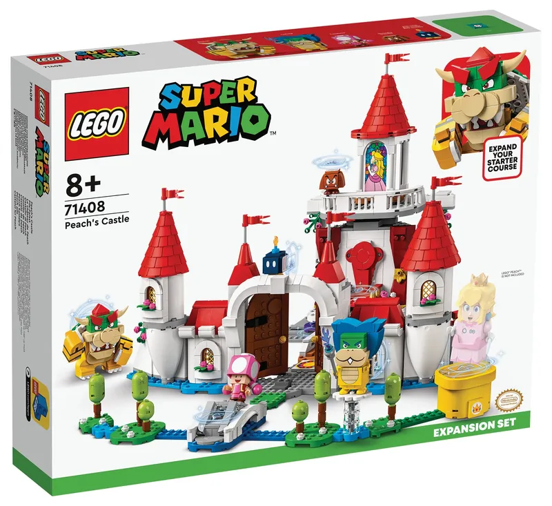 LEGO® Super Mario™ Peach’s Castle Expansion Set