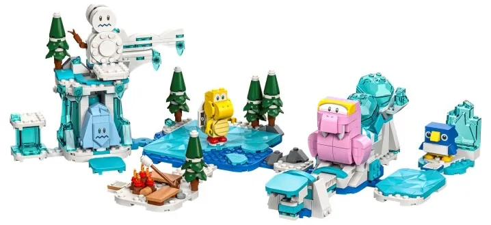 LEGO 71417 Fliprus Snow Adventure Expansion Set - Super Mario