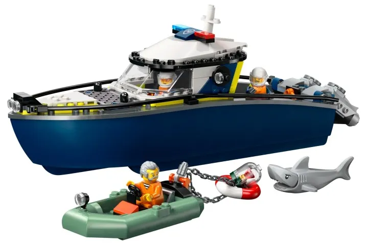 LEGO Police Boat Chase