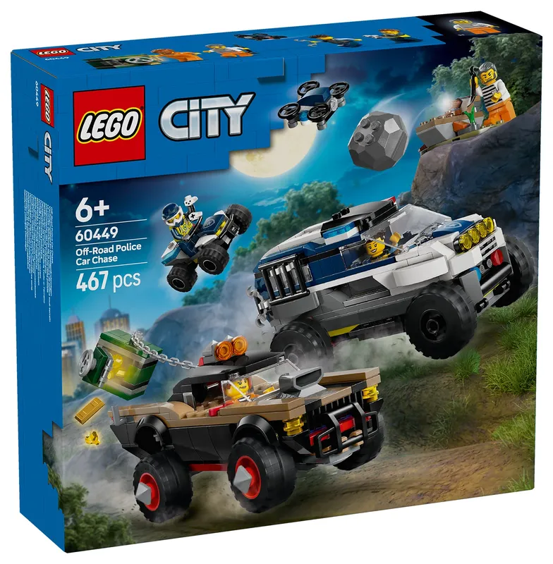LEGO® City Off-Road Police Car Chase