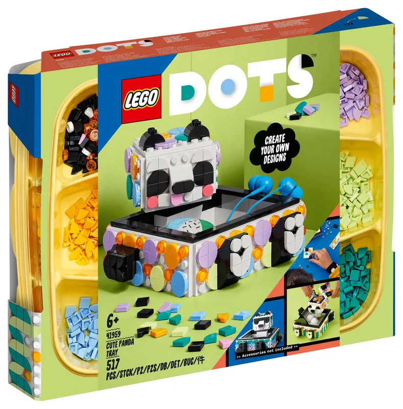 LEGO® DOTS™  Cute Panda Tray