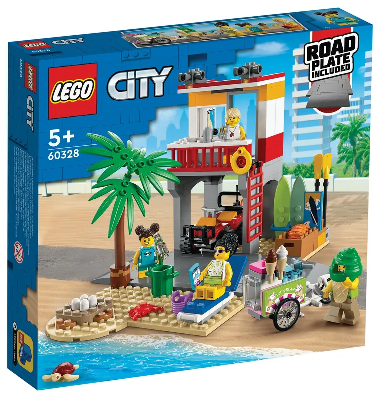 LEGO® City Beach Lifeguard Station