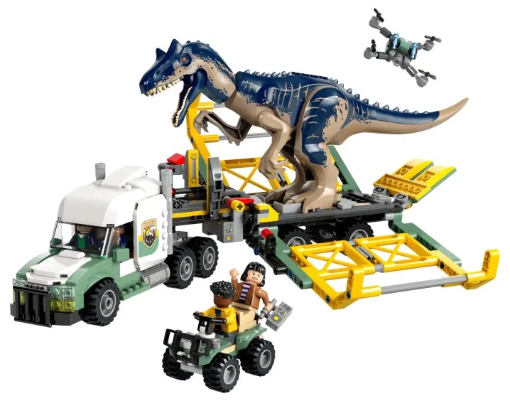 LEGO 76966 Dinosaur Missions: Allosaurus Transport Truck - Jurassic World