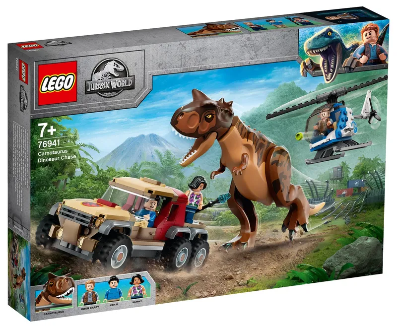 LEGO® Jurassic World Carnotaurus Dinosaur Chase