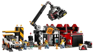 LEGO 60472 Scrapyard With Cars - City